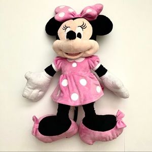 Disney Minnie Mouse Pink Polka Dot Dress 26” Doll